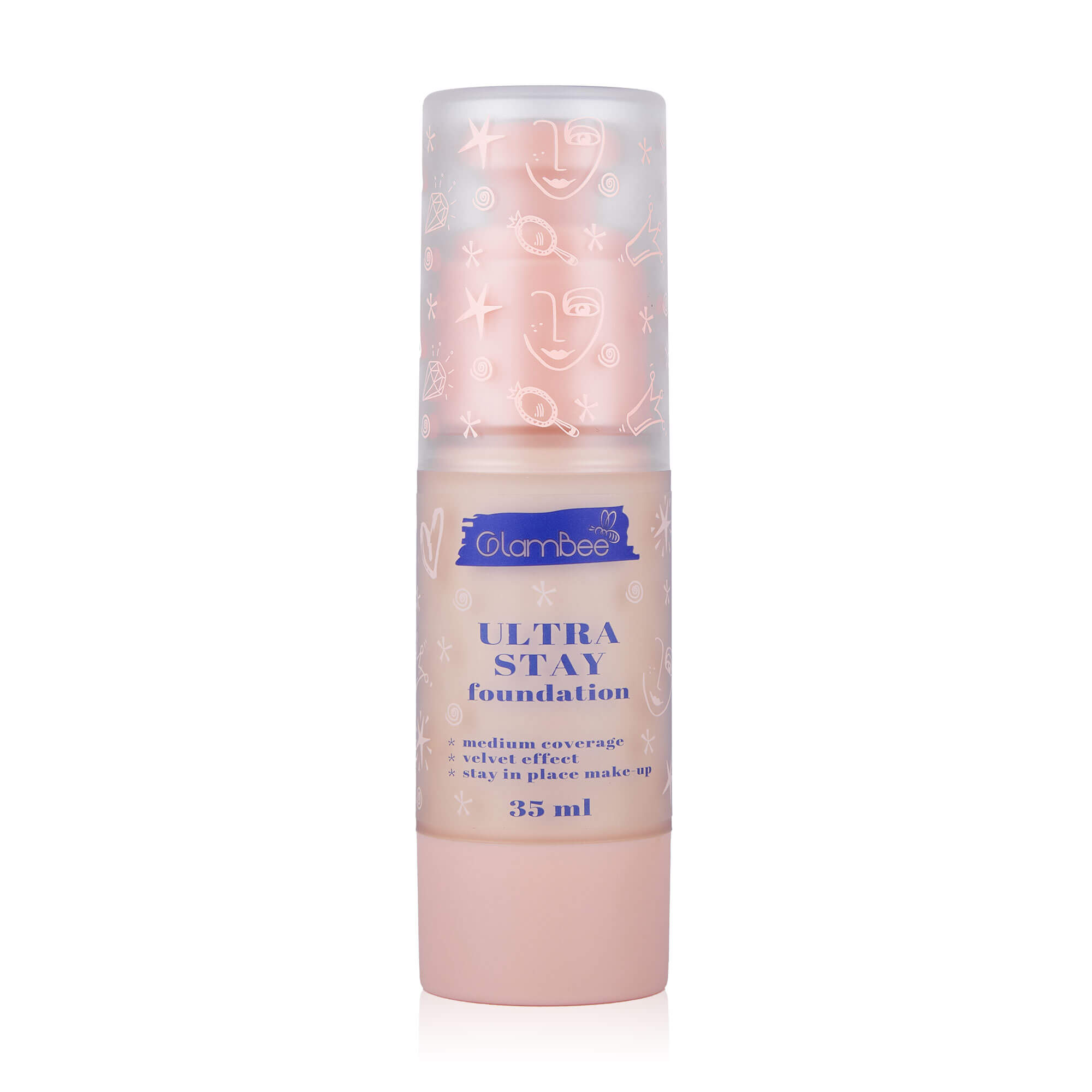 Тональний крем GlamBee Ultra Stay тон 01