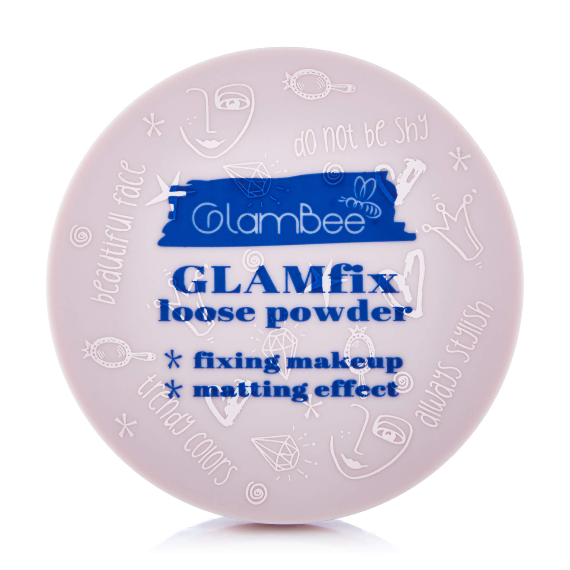 Пудра розсипчаста GlamBee Fixing 01, 6.2 г