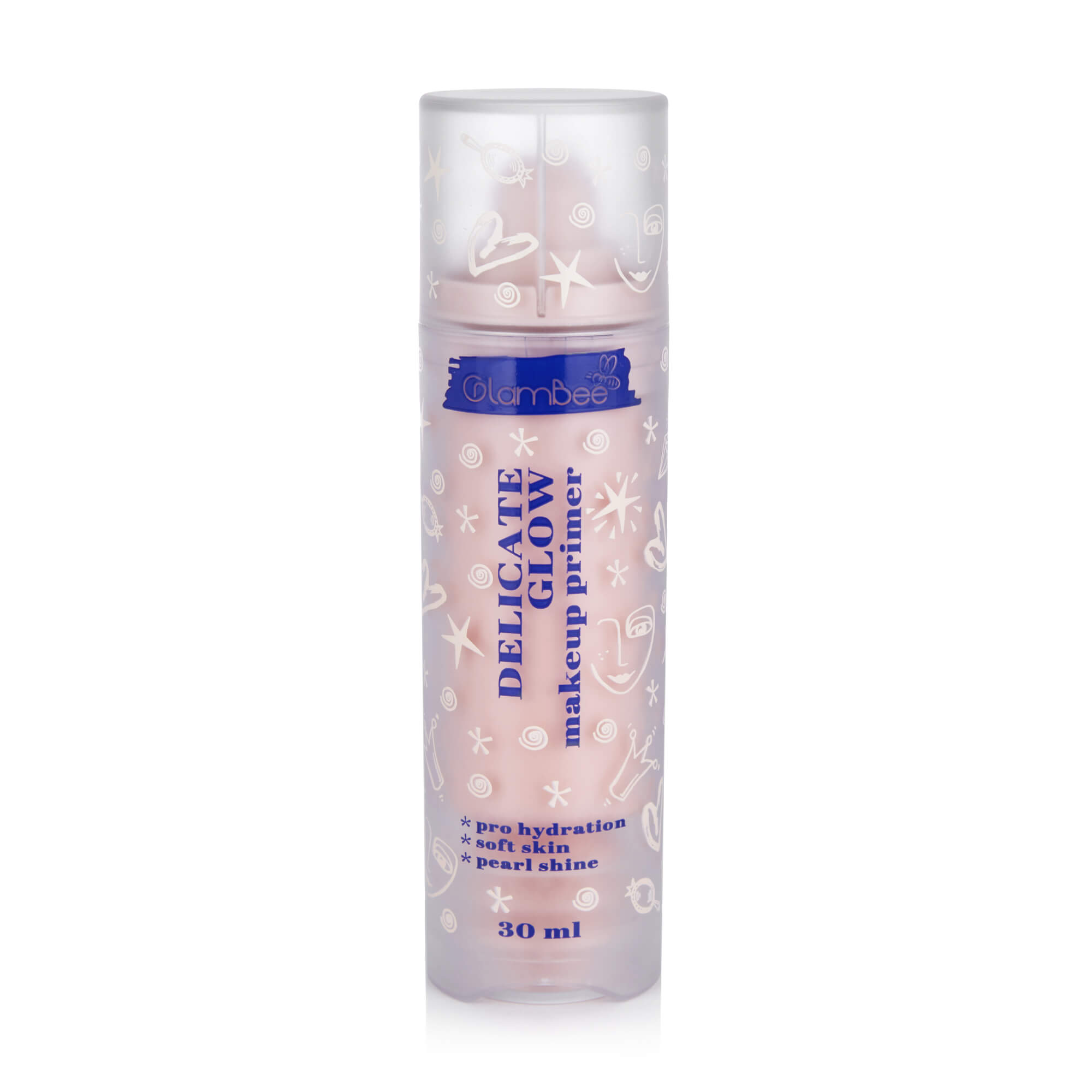 Праймер під макіяж GlamBee DelicateGlow, 30 мл